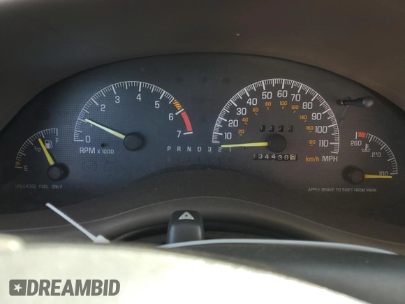 1997 Pontiac Grand Prix SE with VIN 1G2WJ52K5VF263791, listed as a Copart auction lot 78865814 with 134,430 mi miles and Salvage Title. Bid and sale history available at carsss.com. Image 9.