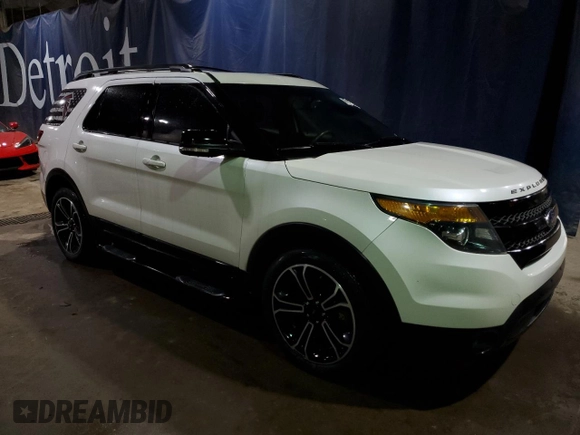 2015 Ford Explorer Sport z VIN 1FM5K8GTXFGB15814, wystawiony jako Copart lot #53664495 z przebiegiem 177 014 mil mil oraz Czysty tytuł • Clean title. Historia ofert i sprzedaży dostępna na DreamBid. Obrazek 4.