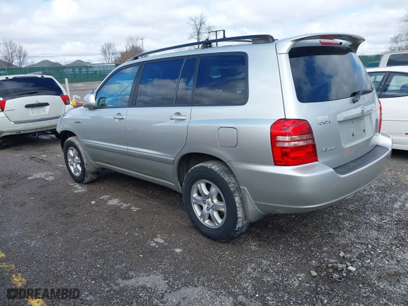 2003 Toyota Highlander with VIN JTEHF21A230115414, listed as a IAAI auction lot 41731716 with 105,941 mi miles. Bid and sale history available at carsss.com. Image 3.