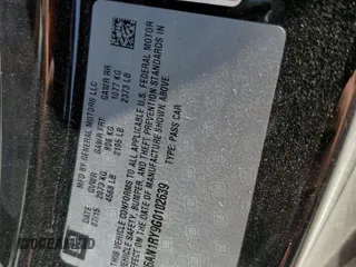 2016 Cadillac ATS-V with VIN 1G6AN1RY9G0102639, listed as a Copart auction lot 48065865 with 97,200 mi miles and Salvage Title. Bid and sale history available at carsss.com. Image 12.