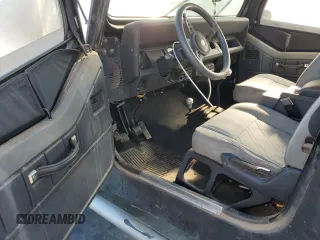 1992 Jeep Wrangler with VIN 2J4FY29S5NJ505850, listed as a Copart auction lot 64117655 with 93,250 mi miles and Clean title. Bid and sale history available at DreamBid. Image 8.