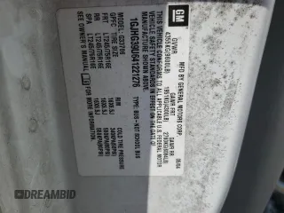 2004 GMC Savana with VIN 1GJHG39U641221276, listed as a Copart auction lot 45674535 with 278,653 mi miles and Salvage Title. Bid and sale history available at carsss.com. Image 13.