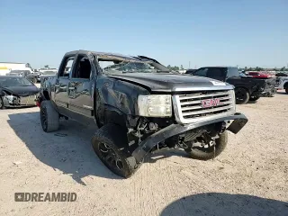 2011 GMC Sierra 1500 SLE with VIN 3GTP2VE33BG149915, listed as a Copart auction lot 52377385 with 218,845 mi miles and Salvage title. Bid and sale history available at DreamBid. Image 10.