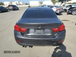 2014 BMW 4 Series 428i with VIN WBA3N7C5XEK220706, listed as a Copart auction lot 53860725 with 85,882 mi miles and Salvage title. Bid and sale history available at DreamBid. Image 6.