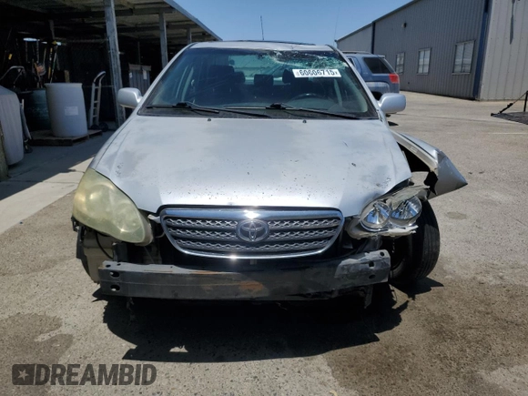 2005 Toyota Corolla CE with VIN 1NXBR30E25Z563171, listed as a Copart auction lot 60606715 with 205,219 mi miles and Salvage title. Bid and sale history available at DreamBid. Image 5.