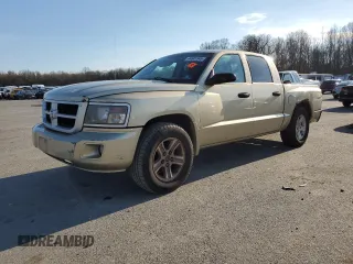 2011 Ram Dakota Bighorn/Lonestar with VIN 1D7RW3GK4BS534193, listed as a Copart auction lot 44601545 with 195,825 mi miles and Salvage Title. Bid and sale history available at carsss.com. Image 1.