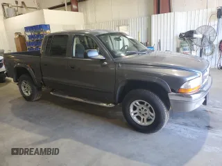 2002 Dodge Dakota SLT with VIN 1B7HG48N92S620875, listed as a Copart auction lot 86101494 with 159,436 mi miles and Salvage Title. Bid and sale history available at carsss.com. Image 4.