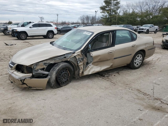 2004 Chevrolet Impala with VIN 2G1WF52E849338393, listed as a Copart auction lot 43051585 with 0 mi miles and Salvage Title. Bid and sale history available at carsss.com. Image 1.
