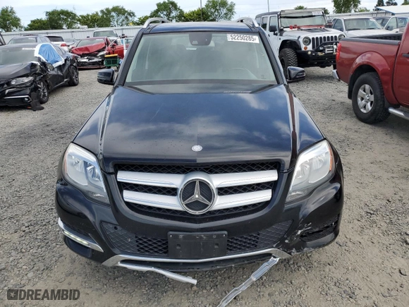 2014 Mercedes-Benz GLK-Class GLK 350 with VIN WDCGG5HB9EG313568, listed as a Copart auction lot 52250285 with 109,306 mi miles and Salvage Title. Bid and sale history available at carsss.com. Image 5.