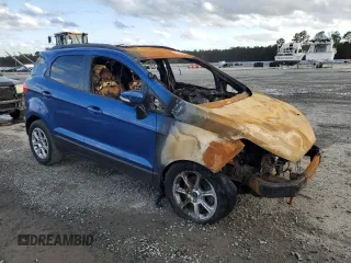 2021 Ford EcoSport SE z VIN MAJ3S2GE8MC408342, wystawiony jako Copart lot #47850495 z przebiegiem Nie podano mil oraz Szkoda całkowita • Salvage title. Historia ofert i sprzedaży dostępna na DreamBid. Obrazek 4.