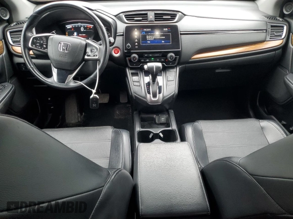 2017 Honda CR-V Touring with VIN 2HKRW2H9XHH113831, listed as a Copart auction lot 53442615 with 150,460 mi miles and Salvage Title. Bid and sale history available at DreamBid. Image 8.