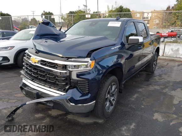 2022 Chevrolet Silverado 1500 LT with VIN 1GCPACED4NZ526840, listed as a IAAI auction lot 41444529 with 22,393 mi miles. Bid and sale history available at carsss.com. Image 17.