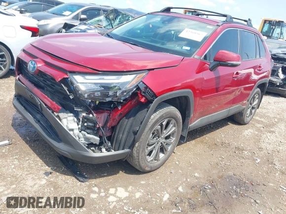 2024 Toyota RAV4 Hybrid XLE Premium with VIN 4T3B6RFV1RU157916, listed as a IAAI auction lot 42368567 with 14,304 mi miles and . Bid and sale history available at DreamBid. Image 18.