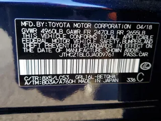 2018 Lexus GS with VIN JTHCZ1BL0JA009761, listed as a Copart auction lot 76051044 with 41,894 mi miles and Salvage Title. Bid and sale history available at carsss.com. Image 12.