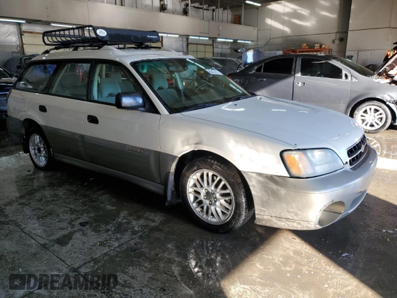 2002 Subaru Legacy Outback with VIN 4S3BH665227639580, listed as a Copart auction lot 88452215 with 233,088 mi miles and Salvage title. Bid and sale history available at DreamBid. Image 4.