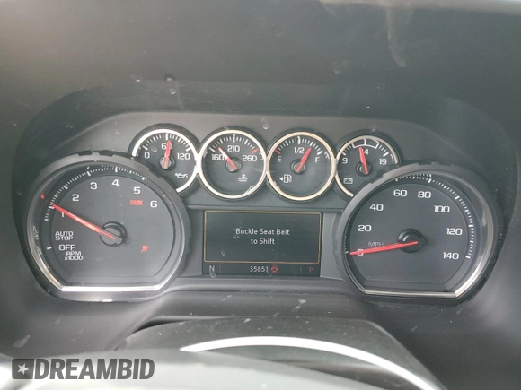 2022 Chevrolet Suburban LS with VIN 1GNSCBKD3NR202966, listed as a Copart auction lot 62021864 with 35,851 mi miles and Salvage Title. Bid and sale history available at DreamBid. Image 9.