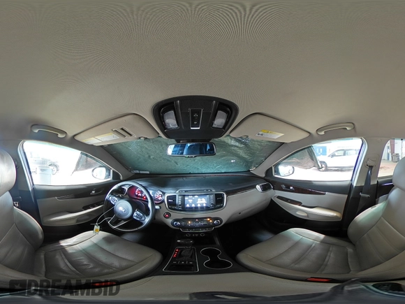 2017 Kia Sorento EX with VIN 5XYPHDA10HG276724, listed as a Copart auction lot 85522284 with 92,060 mi miles and Salvage Title. Bid and sale history available at carsss.com. Image 14.