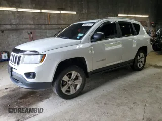2016 Jeep Compass Sport SE z VIN 1C4NJDBB7GD627029, wystawiony jako Copart lot #58745075 z przebiegiem 108 175 mil mil oraz Szkoda całkowita • Salvage title. Historia ofert i sprzedaży dostępna na DreamBid. Obrazek 1.