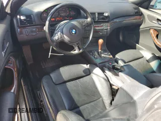 2001 BMW 3 Series 325Ci with VIN WBABS33481JY57601, listed as a Copart auction lot 43866775 with 110,650 mi miles and Salvage Title. Bid and sale history available at carsss.com. Image 8.