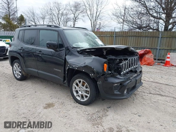 2021 Jeep Renegade Latitude with VIN ZACNJDB16MPN32088, listed as a IAAI auction lot 41503737 with 76,776 mi miles and . Bid and sale history available at DreamBid. Image 1.