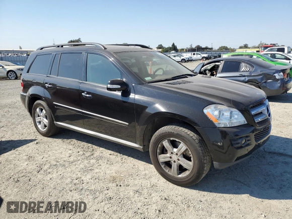 2008 Mercedes-Benz GL-Class 4.6L with VIN 4JGBF71E38A413364, listed as a Copart auction lot 73360374 with 207,586 mi miles and Salvage Title. Bid and sale history available at carsss.com. Image 4.