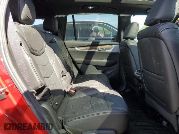 2024 Cadillac XT6 AWD Sport with VIN 1GYKPHRS4RZ715079, listed as a Copart auction lot 55297235 with 18,283 mi miles and Salvage title. Bid and sale history available at DreamBid. Image 11.