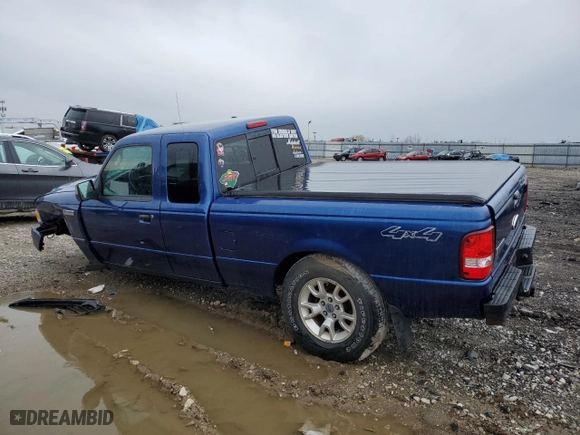 2010 Ford Ranger XLT with VIN 1FTLR4FE3APA70565, listed as a Copart auction lot 52052535 with 155,577 mi miles and Salvage Title. Bid and sale history available at carsss.com. Image 2.