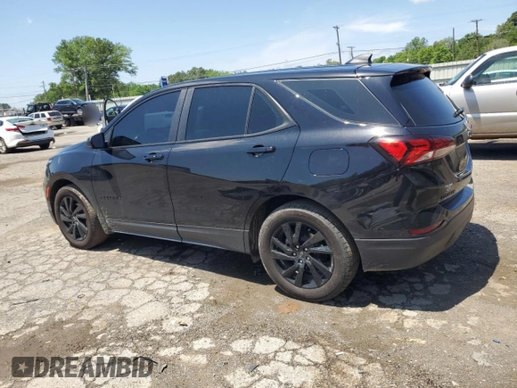 2024 Chevrolet Equinox LS z VIN 3GNAXHEG4RL204862, wystawiony jako Copart lot #53720645 z przebiegiem 27 136 mil mil oraz Szkoda całkowita • Salvage title. Historia ofert i sprzedaży dostępna na DreamBid. Obrazek 2.