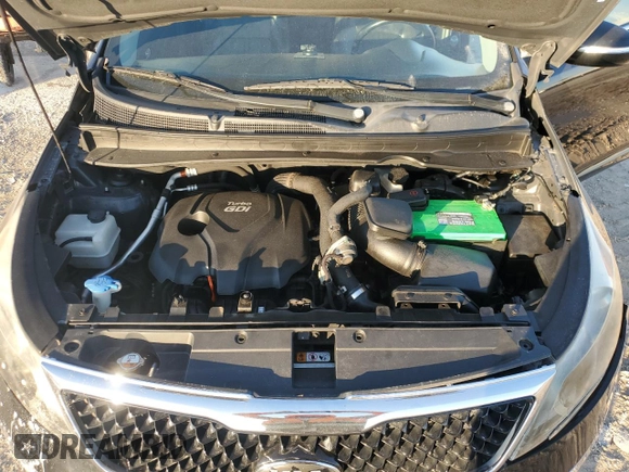 2013 Kia Sportage SX with VIN KNDPCCA68D7447781, listed as a Copart auction lot 85541454 with 136,211 mi miles and Salvage Title. Bid and sale history available at carsss.com. Image 14.