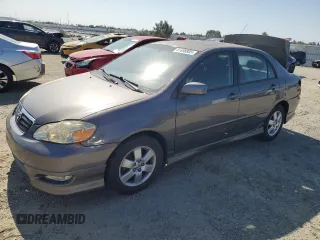 2007 Toyota Corolla CE with VIN 1NXBR30EX7Z870204, listed as a Copart auction lot 61498805 with 72,444 mi miles and Salvage title. Bid and sale history available at DreamBid. Image 1.