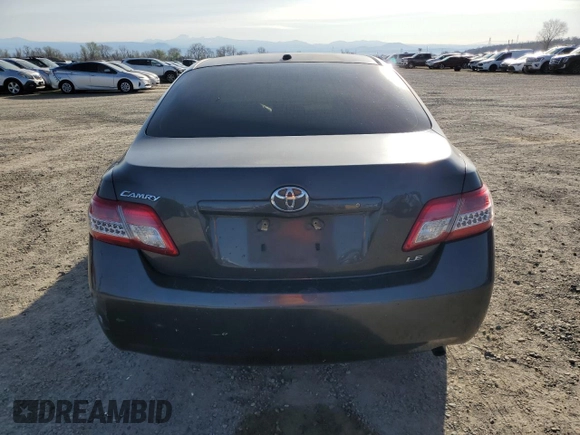 2011 Toyota Camry LE with VIN 4T1BF3EK0BU184365, listed as a Copart auction lot 48422905 with 125,772 mi miles and Salvage Title. Bid and sale history available at carsss.com. Image 6.