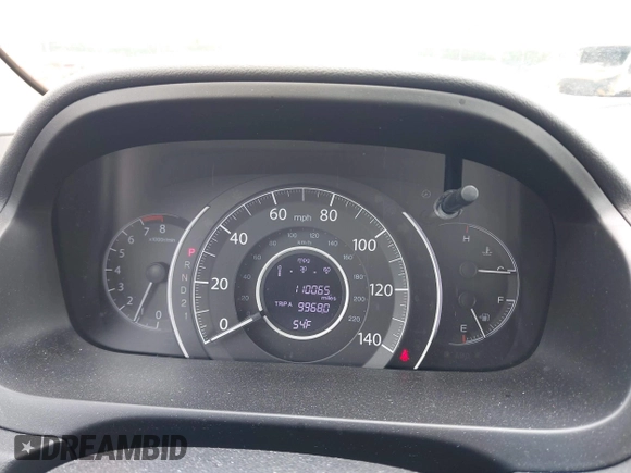 2014 Honda CR-V EX with VIN 2HKRM4H55EH674996, listed as a IAAI auction lot 42053923 with 110,065 mi miles. Bid and sale history available at carsss.com. Image 7.