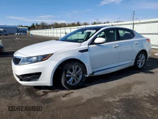 2012 Kia Optima EX with VIN 5XXGN4A7XCG083815, listed as a Copart auction lot 53355535 with 103,928 mi miles and Salvage Title. Bid and sale history available at carsss.com. Image 1.