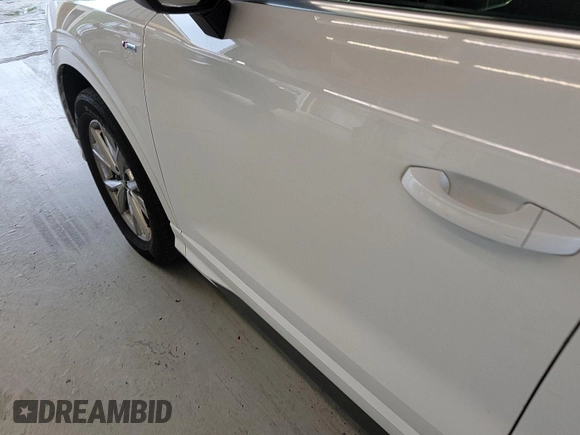 2023 Audi Q3 S line Premium with VIN WA1DECF32P1100878, listed as a IAAI auction lot 42851041 with 46,463 mi miles and . Bid and sale history available at DreamBid. Image 21.