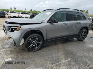 2021 Mercedes-Benz GLB with VIN W1N4M4HB5MW136901, listed as a Copart auction lot 48543135 with 0 mi miles and Salvage Title. Bid and sale history available at carsss.com. Image 1.