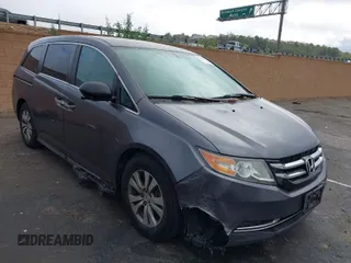 2016 Honda Odyssey SE with VIN 5FNRL5H30GB034980, listed as a IAAI auction lot 41512117 with 97,644 mi miles. Bid and sale history available at carsss.com. Image 1.