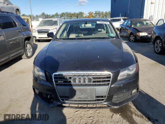 2010 Audi A4 2.0T Premium Plus with VIN WAUHFAFL3AN069078, listed as a Copart auction lot 73668234 with 232,679 mi miles and Salvage Title. Bid and sale history available at carsss.com. Image 5.