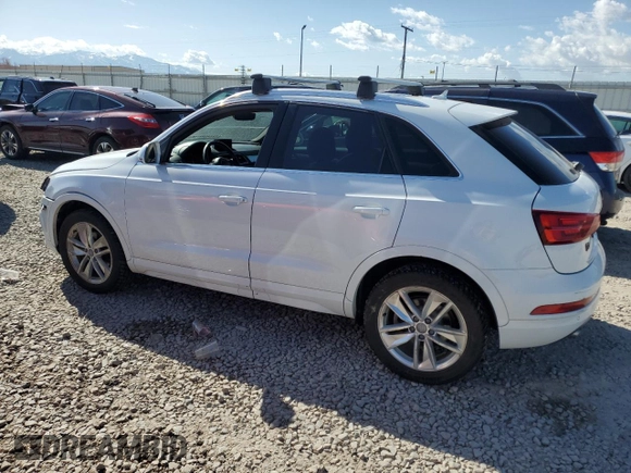2016 Audi Q3 Premium Plus with VIN WA1EFCFS6GR007517, listed as a Copart auction lot 53914945 with 72,580 mi miles and Clean Title. Bid and sale history available at carsss.com. Image 2.