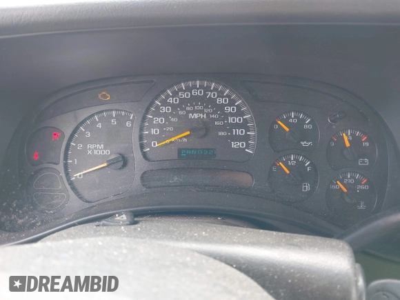 2005 Chevrolet Silverado 1500 Z71 z VIN 1GCEK19Z25Z282216, wystawiony jako IAAI lot #41931370 z przebiegiem 194 961 mil mil oraz . Historia ofert i sprzedaży dostępna na DreamBid. Obrazek 7.