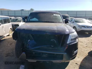 2022 Nissan Armada SL with VIN JN8AY2BB3N9814156, listed as a Copart auction lot 79773334 with 62,860 mi miles and Salvage Title. Bid and sale history available at carsss.com. Image 5.