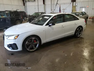 2023 Audi A4 S line Premium Plus with VIN WAUEAAF47PN022963, listed as a Copart auction lot 89171465 with 3,589 mi miles and Salvage Title. Bid and sale history available at DreamBid. Image 1.