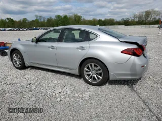 2015 Infiniti Q70 with VIN JN1BY1AR7FM560946, listed as a Copart auction lot 56323775 with 48,155 mi miles and Salvage title. Bid and sale history available at DreamBid. Image 2.