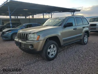 2006 Jeep Grand Cherokee Laredo with VIN 1J4GS48K06C109808, listed as a Copart auction lot 89185885 with 196,549 mi miles and Salvage Title. Bid and sale history available at carsss.com. Image 1.