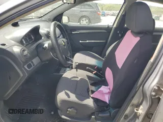 2010 Chevrolet Aveo 1LT with VIN KL1TD5DE5AB124590, listed as a Copart auction lot 51939505 with 156,211 mi miles and Salvage Title. Bid and sale history available at DreamBid. Image 7.