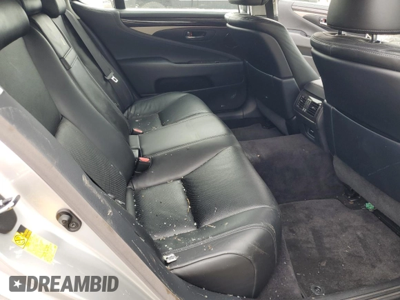 2013 Lexus LS 460 L with VIN JTHDL5EF8D5005974, listed as a Copart auction lot 57860925 with 80,831 mi miles and Salvage title. Bid and sale history available at DreamBid. Image 10.