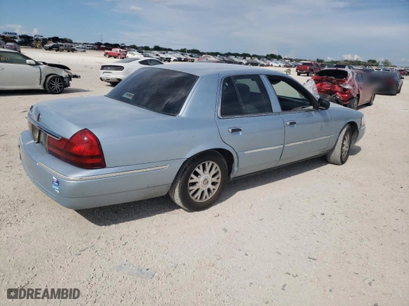 2004 Mercury Grand Marquis LS Premium with VIN 2MEHM75W94X624933, listed as a Copart auction lot 69237154 with 149,874 mi miles and Salvage Title. Bid and sale history available at carsss.com. Image 3.