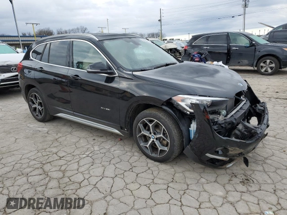 2018 BMW X1 xDrive28i with VIN WBXHT3C33J5L24195, listed as a Copart auction lot 38830283 with 35,004 mi miles. Bid and sale history available at carsss.com. Image 4.