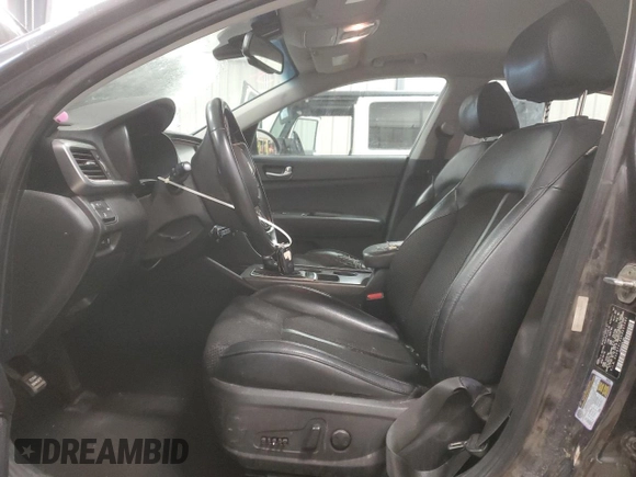 2019 Kia Optima LX with VIN 5XXGT4L35KG291082, listed as a Copart auction lot 87083004 with 135,163 mi miles and Salvage Title. Bid and sale history available at carsss.com. Image 7.