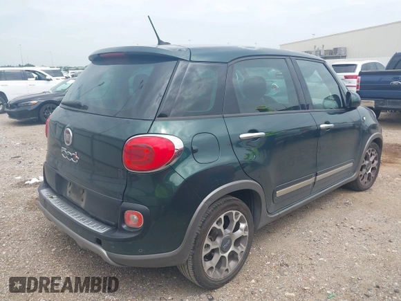 2014 FIAT 500L Trekking with VIN ZFBCFADH5EZ017402, listed as a IAAI auction lot 42769471 with 118,546 mi miles and . Bid and sale history available at DreamBid. Image 4.