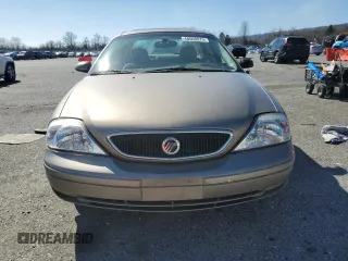 2003 Mercury Sable LS Premium with VIN 1MEFM55S03G611260, listed as a Copart auction lot 48560075 with 160,445 mi miles and Salvage Title. Bid and sale history available at carsss.com. Image 5.